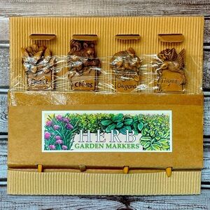 Wood Herb Garden Markers